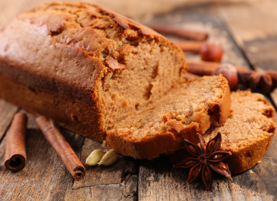 Entremets de Noël clémentine et pain d'épices