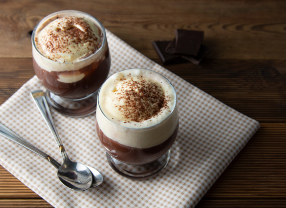 Chocolat chaud au caramel