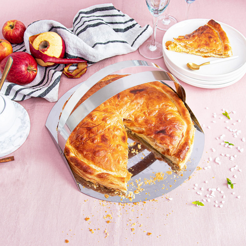 Galette des rois pommes caramel beurre salé