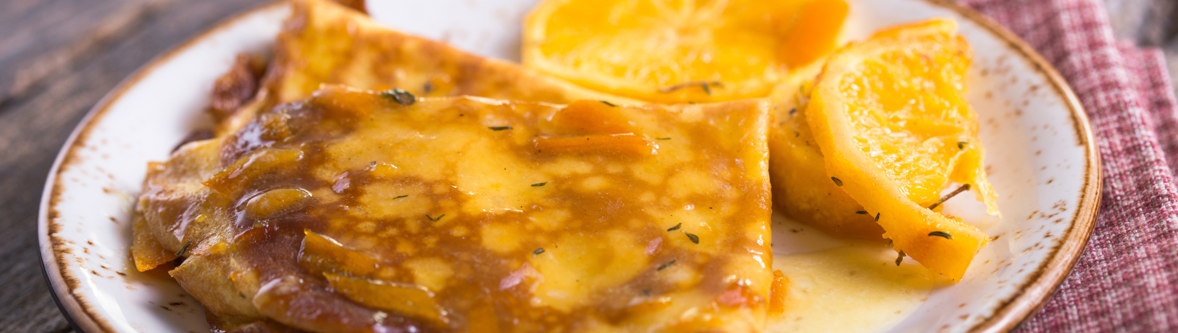 Crêpes suzette
