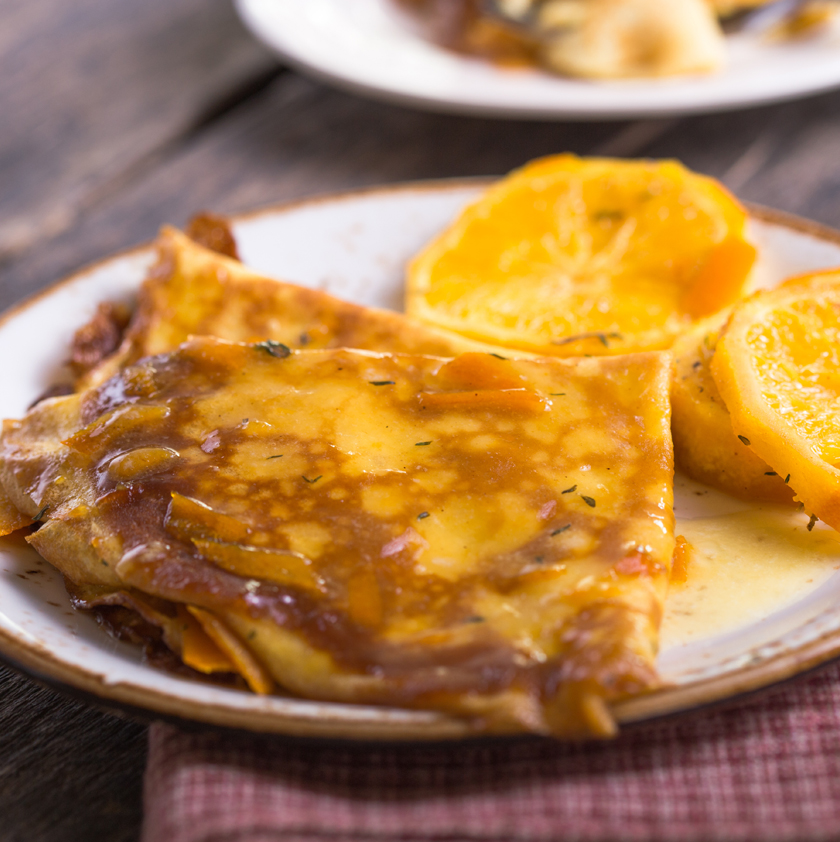 Crêpes suzette