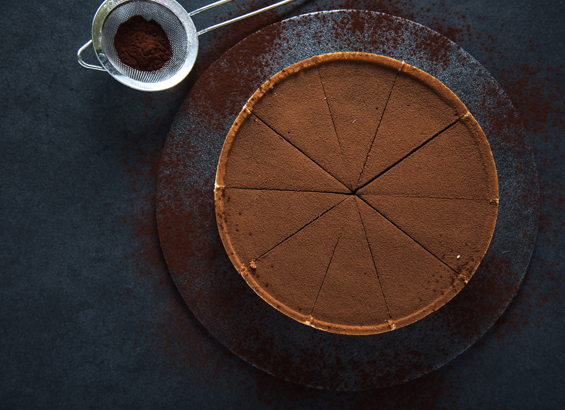 Tarte noisettes praliné et chocolat