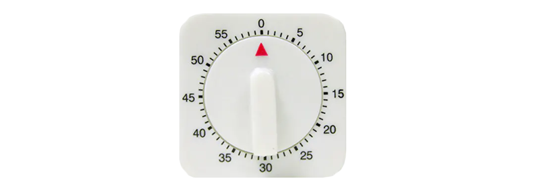 Minuteur de cuisine mécanique petit modèle