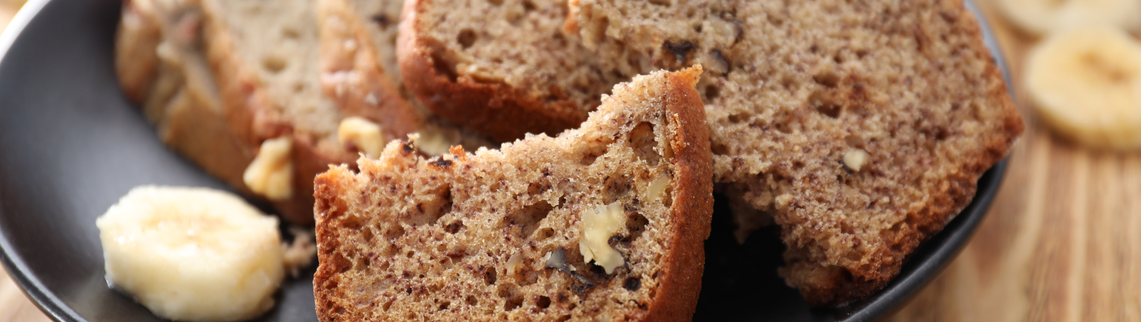 Banana bread au praliné noisette