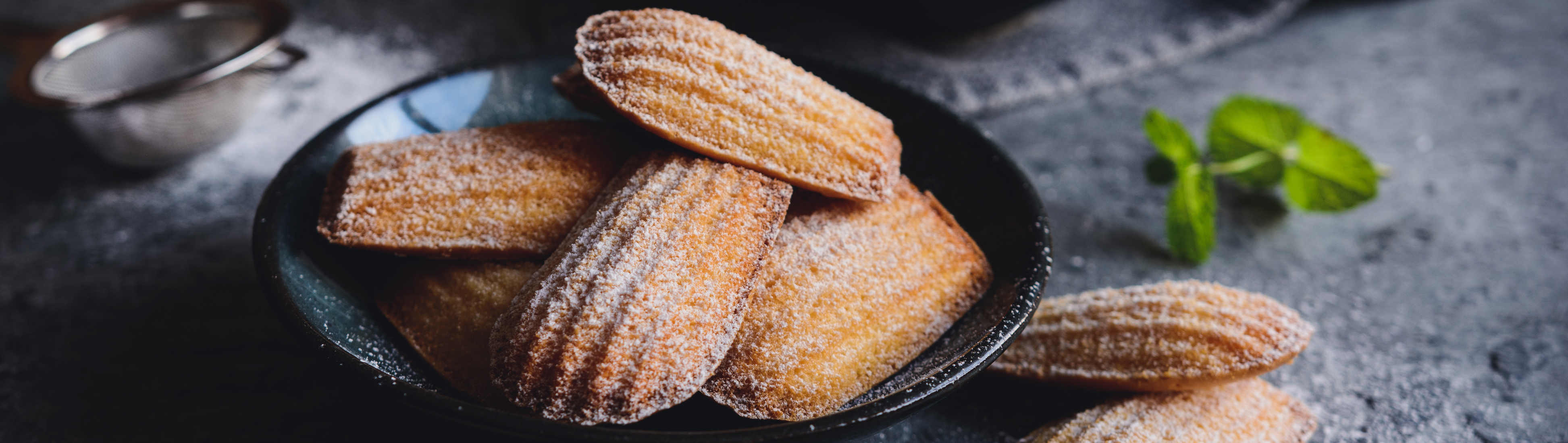 Madeleine cœur chocolat