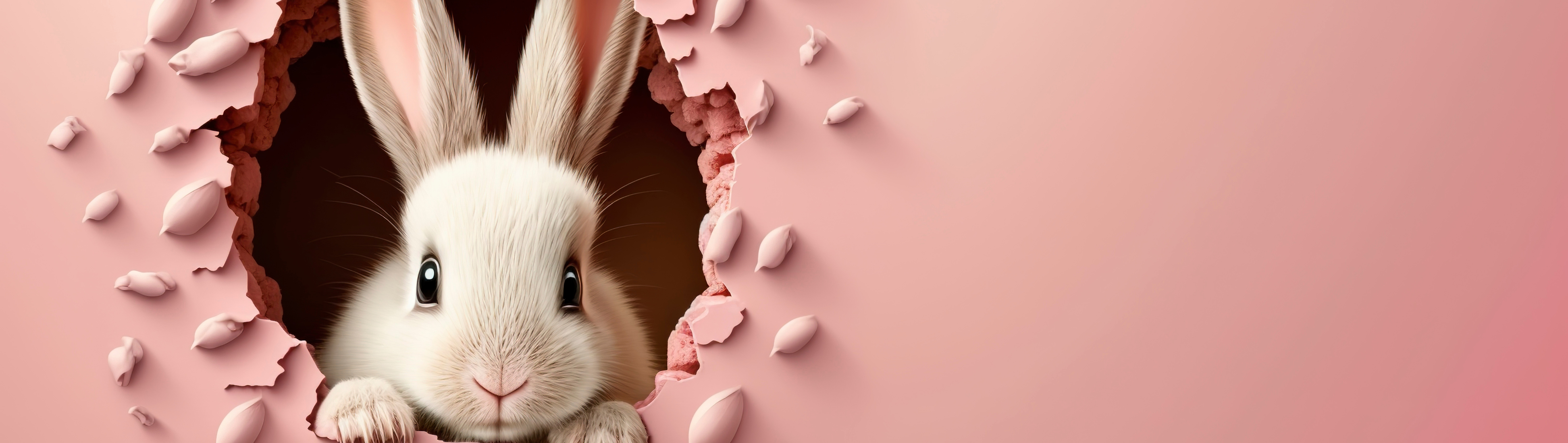 Bunny cake chantilly vanille