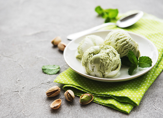 Glace à la pistache