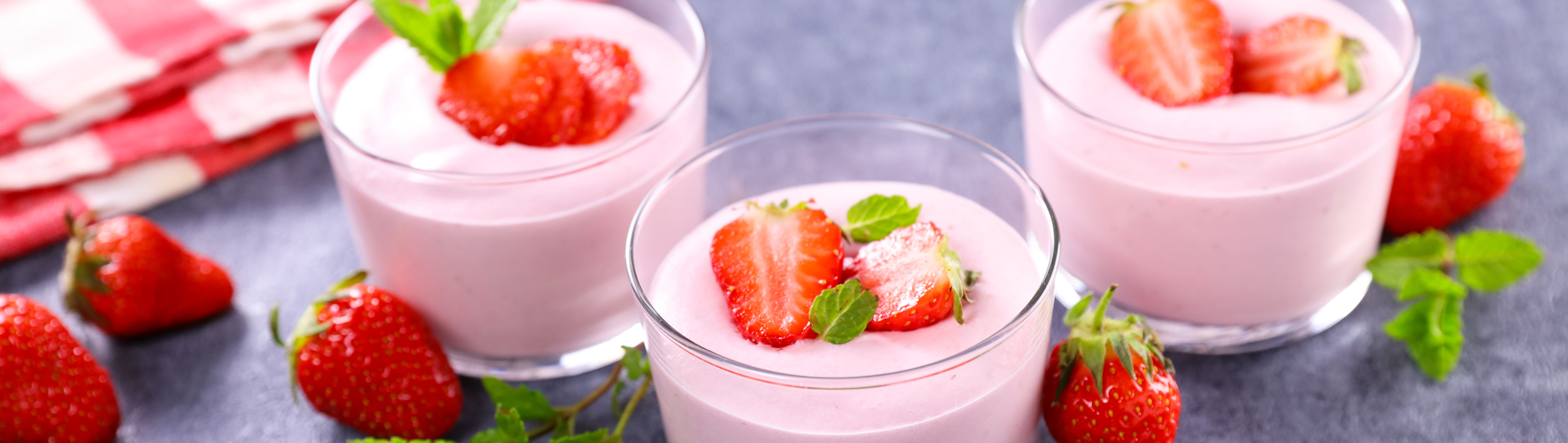 Yaourt à la fraise