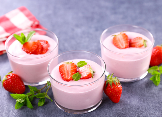 Yaourt à la fraise