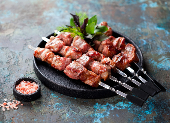 Brochettes bœuf au saté