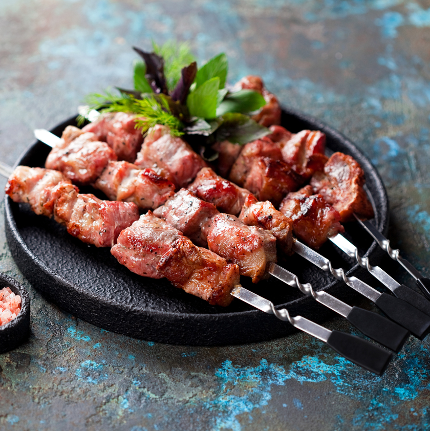 Brochettes bœuf au saté