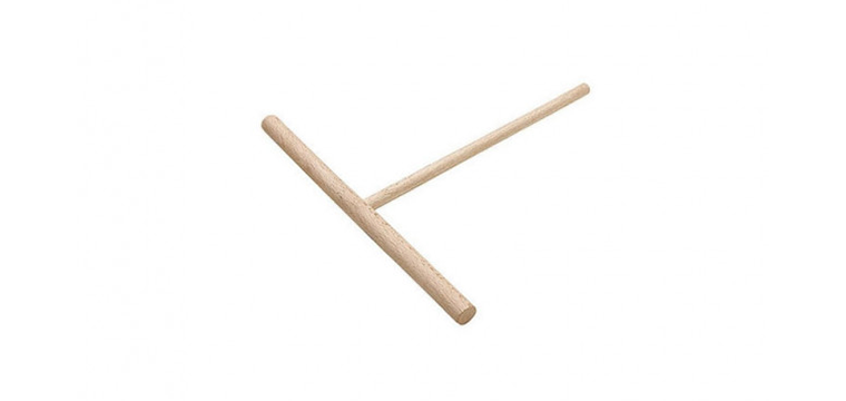 Râteau à Crêpes Rond en Hêtre L.19.5cm