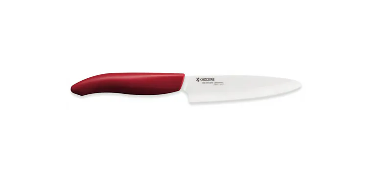Couteau d'Office Céramique 11 cm Kyocera Rouge