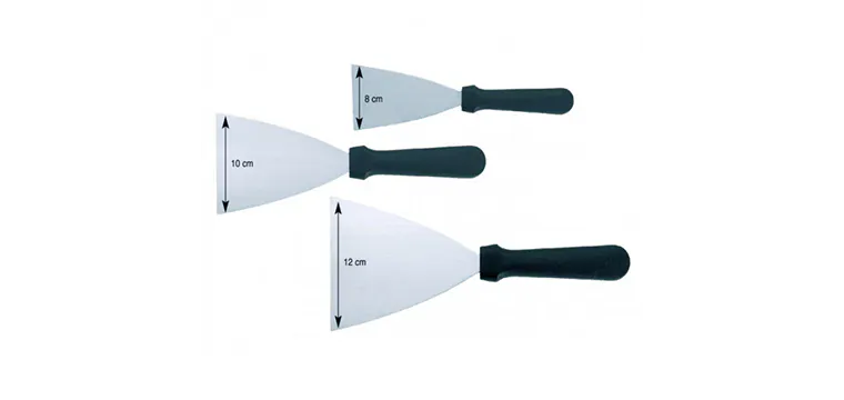 Spatules triangulaires en inox Mallard Ferrière