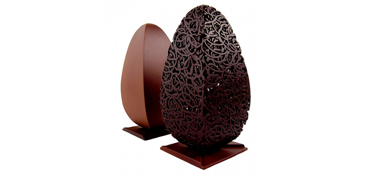 Moule Chocolat Oeuf Stele x H 20 cm (x2) Pavoni