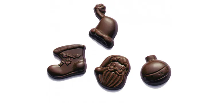 Moule à Chocolat Friture de Noël (x24) Barry
