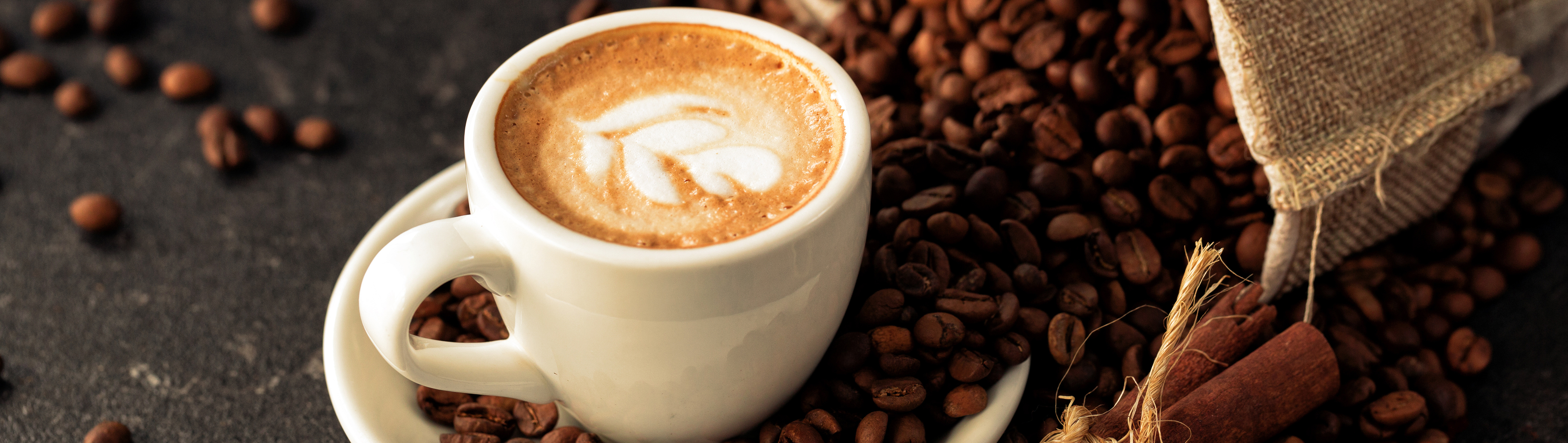 Café latte au pain d'épices