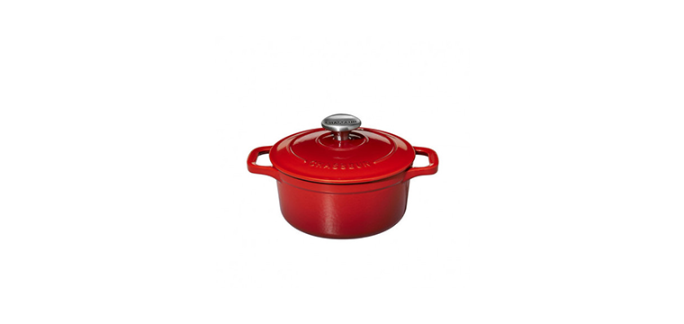 Mini Cocotte en Fonte Ronde 10 cm Rubis Chasseur