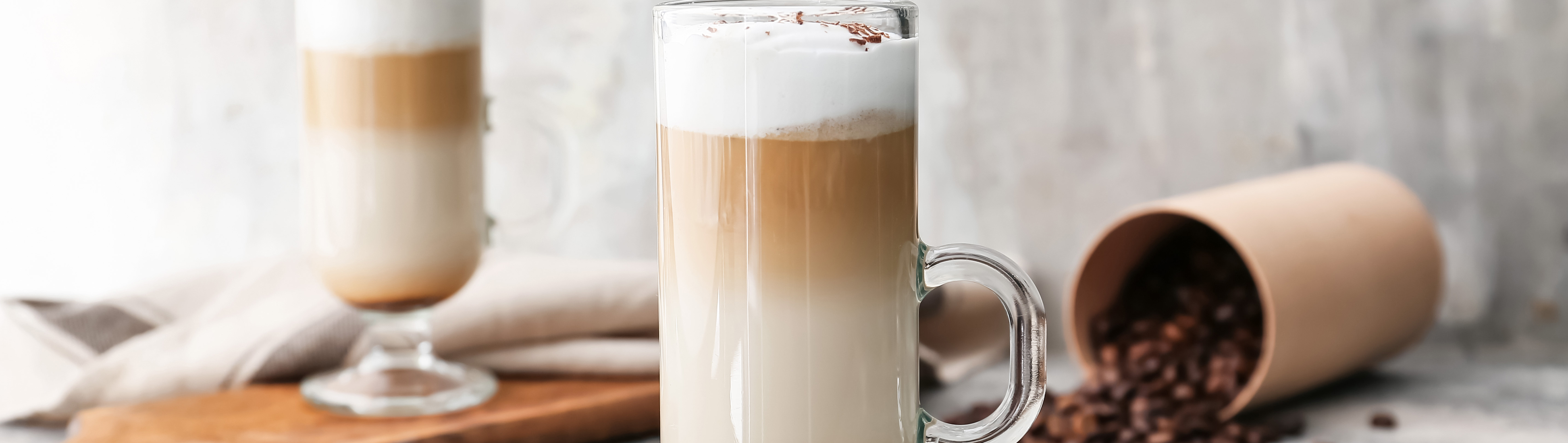 Café latte chocolat cookie