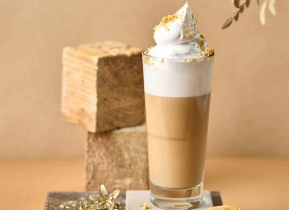 Café latte chocolat cookie