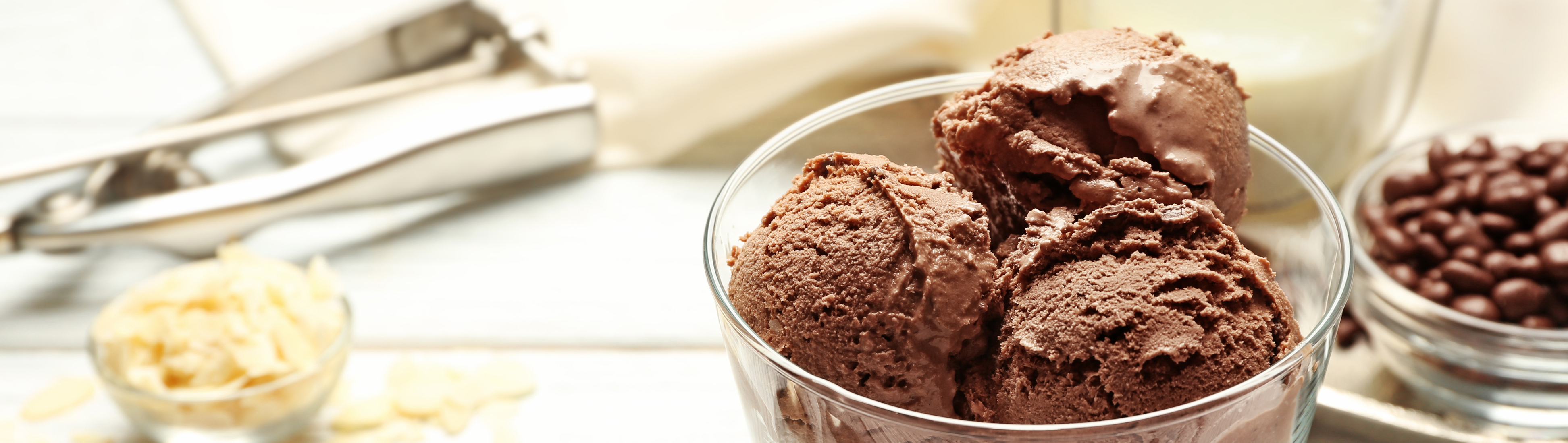 Glace au chocolat