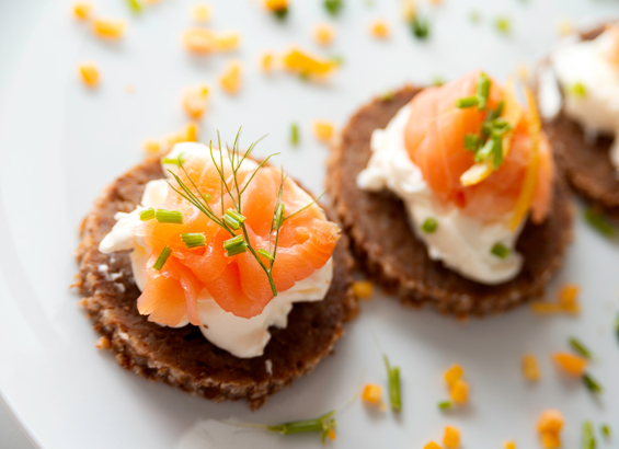 Number cake salé aux saveurs océanes