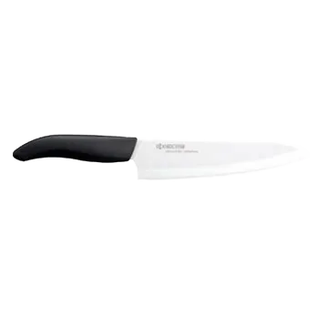 Couteau du Chef Lame Céramique 18 cm Kyocera Noir