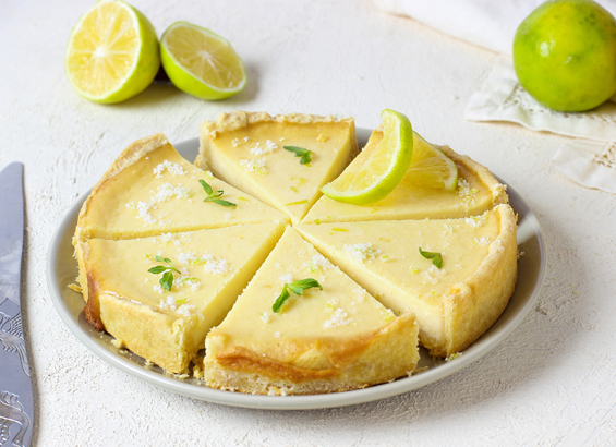 Tartelettes mojito et sorbet citron