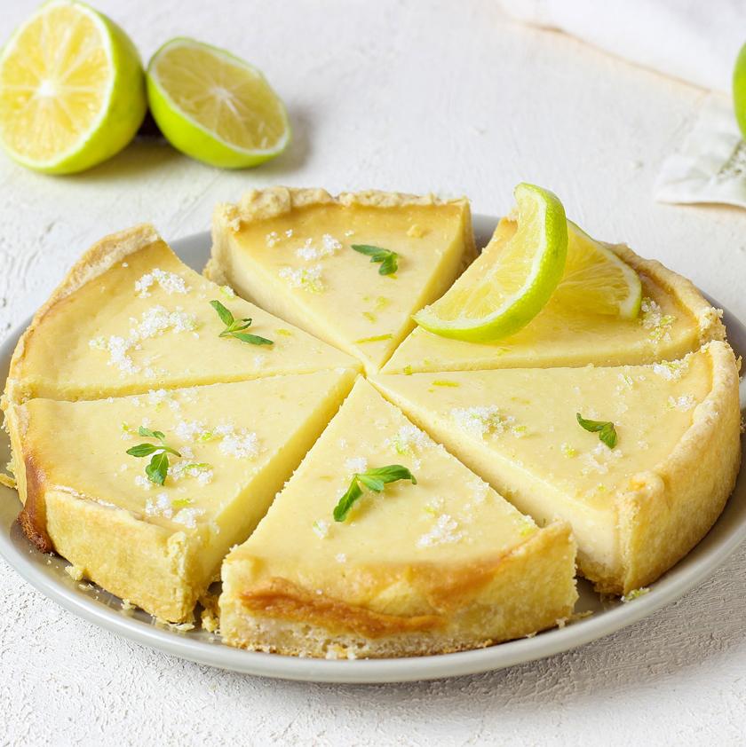 Tartelettes mojito et sorbet citron