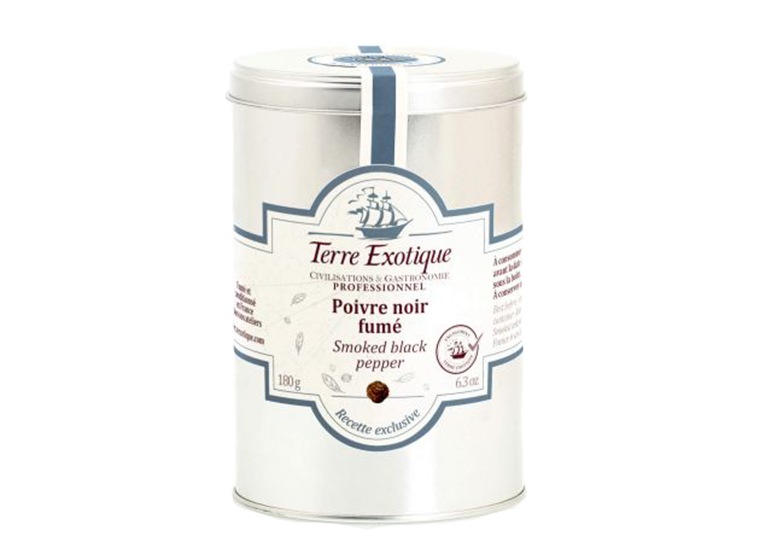 Poivre Noir Fumé 180 g Terre Exotique