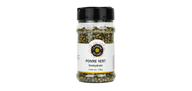 Poivre vert déshydraté