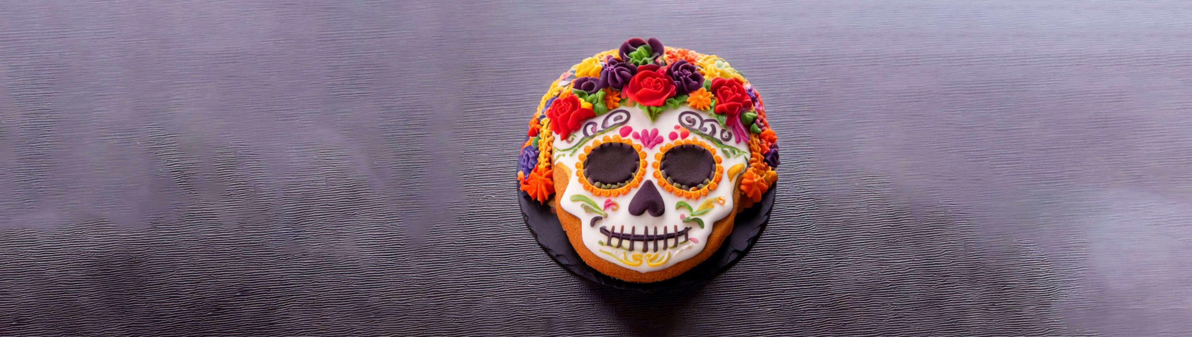 Calavera, cake de la fête des morts