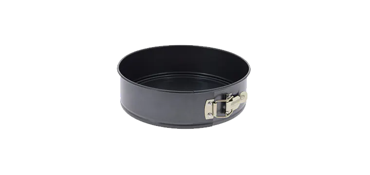 Moule à Manqué Anti Adhésif Fond Amovible Ø 24 cm x H 6,7 cm De Buyer
