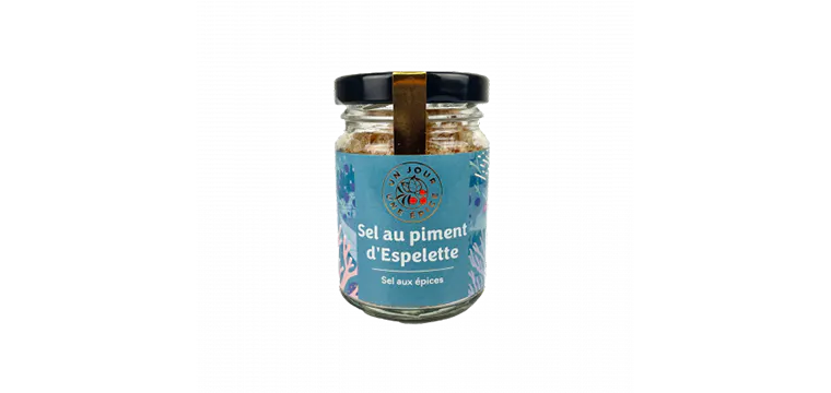Fleur de Sel au Piment d'Espelette 95 g Un Jour Une Epice