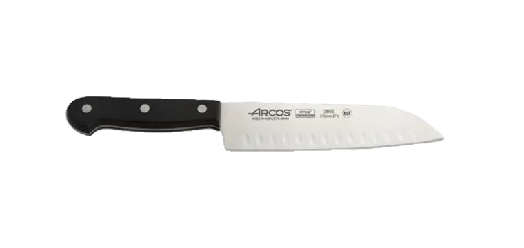 Couteau Santoku alvéolé 17 cm Arcos UNIVERSAL