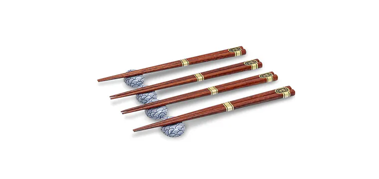 Baguettes Japonaises et Porte Baguettes Nishikidori