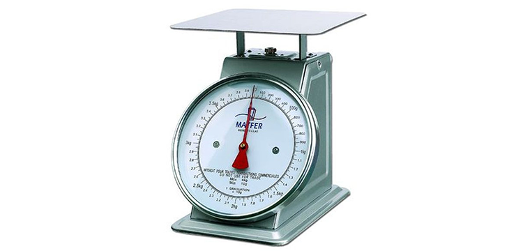 Balance mécanique 4 kg, 10 g de précision Matfer