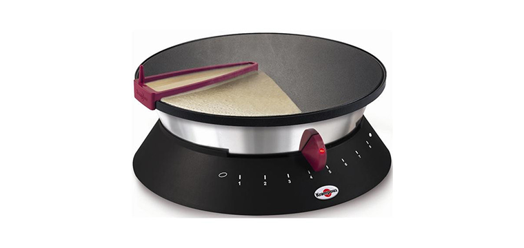 Crêpière Electrique Ø33 cm DIABOLO Noir Krampouz