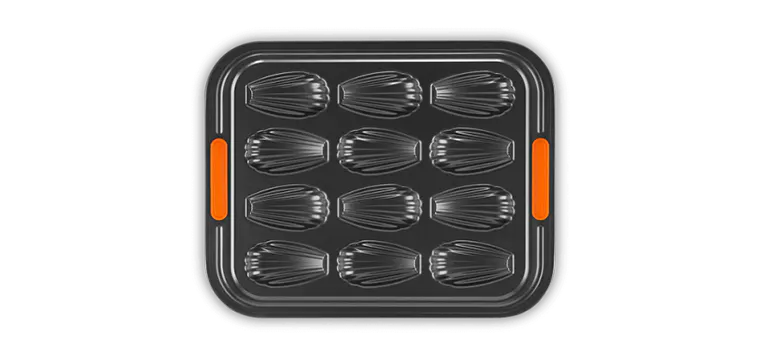 Moule Madeleines Anti-Adhésif 12 Empreintes 34 x 27 cm Le Creuset