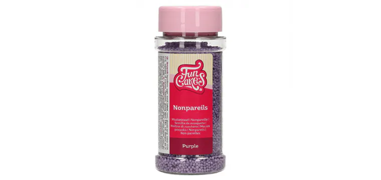 Mini-Billes Violettes 80 g Funcakes