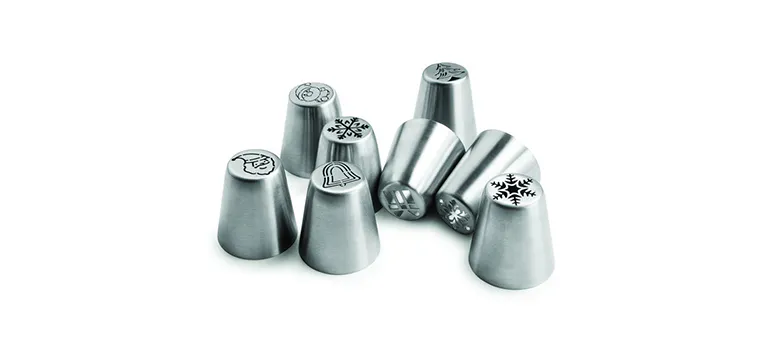 Douilles Russes Décors Noël Ø 2,4 cm (x8)