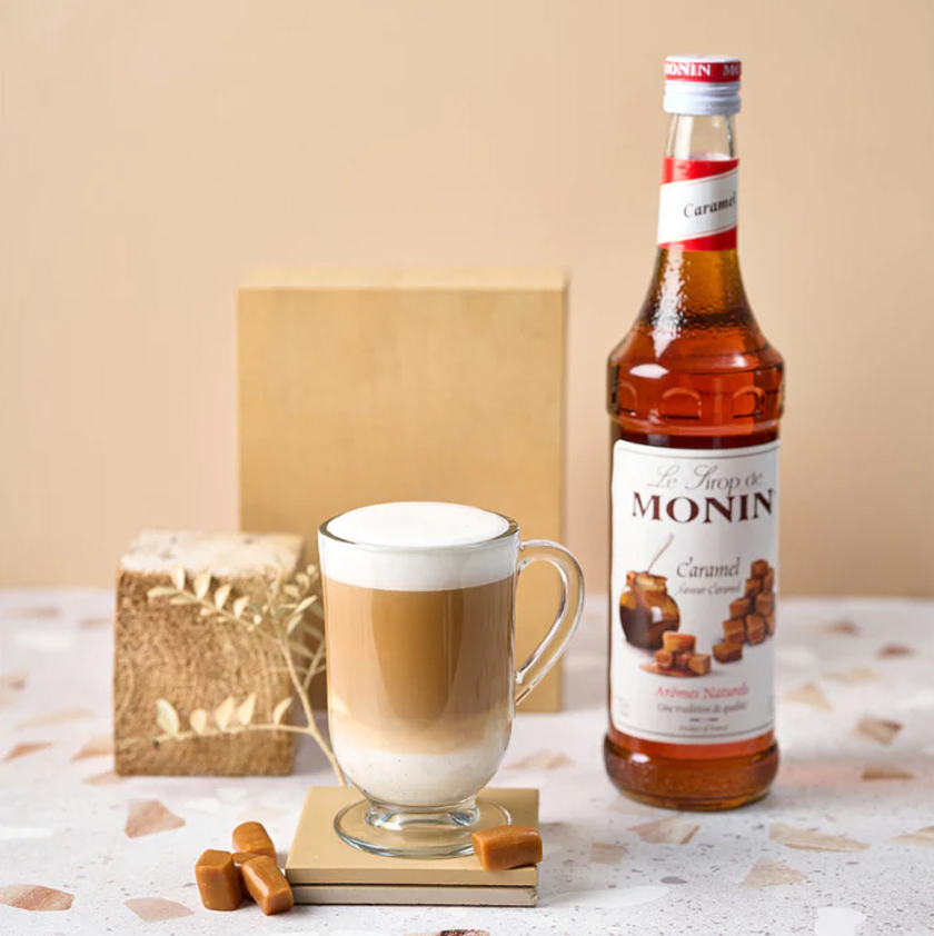 Café latte caramel