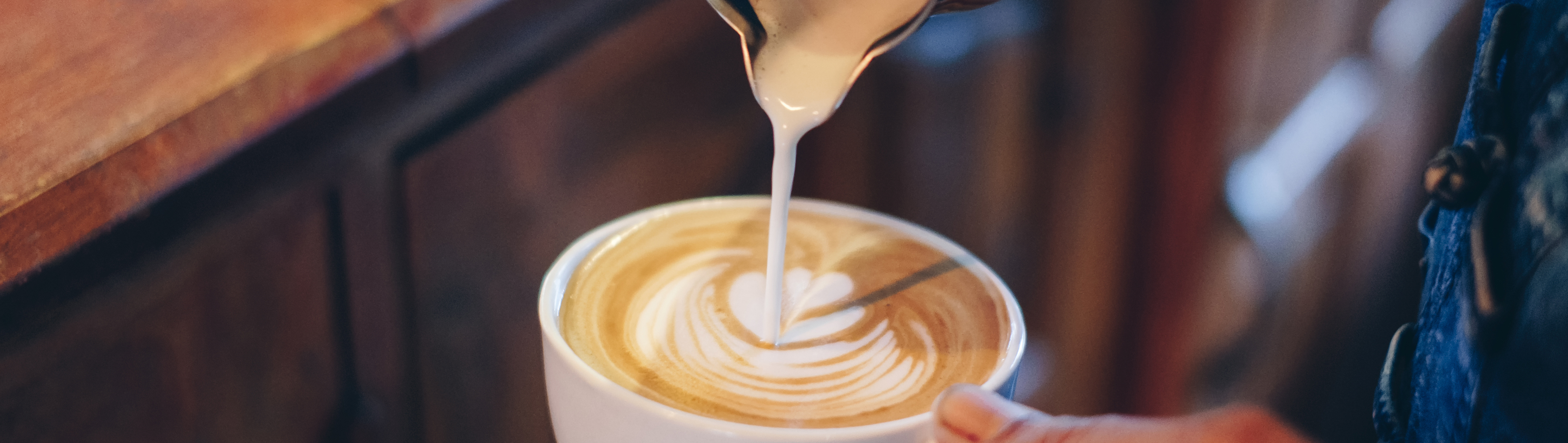 Café latte caramel