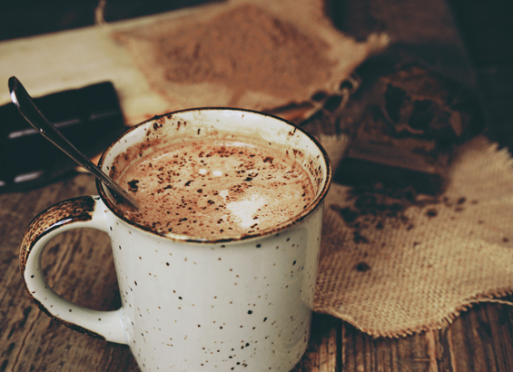 Chocolat chaud viennois à la châtaigne