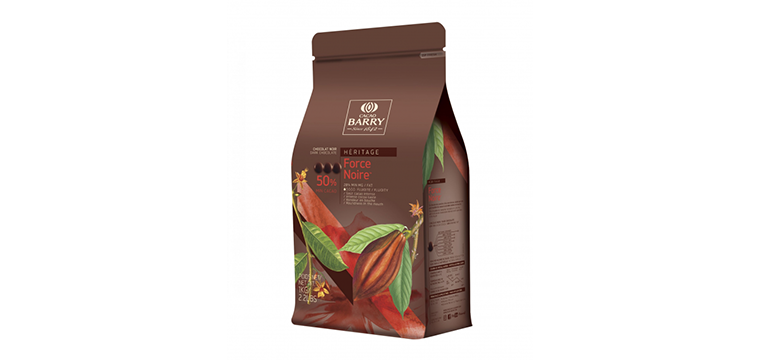 Chocolat Force Noire 50% pistoles 1 kg Barry