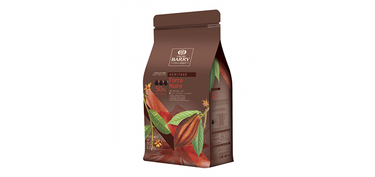 Chocolat Force Noire 50% pistoles 1 kg Barry