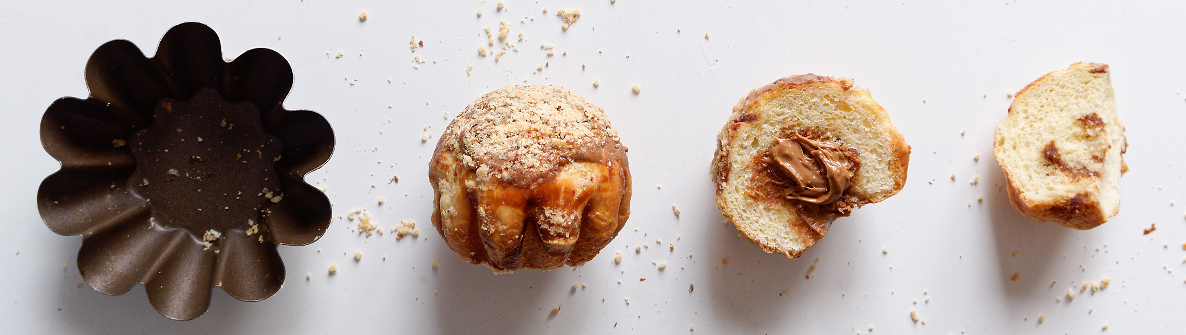 brioche cœur praliné