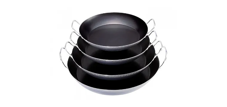 Plat à Paella Tôle Bleue Ø 60 cm Outdoor De Buyer