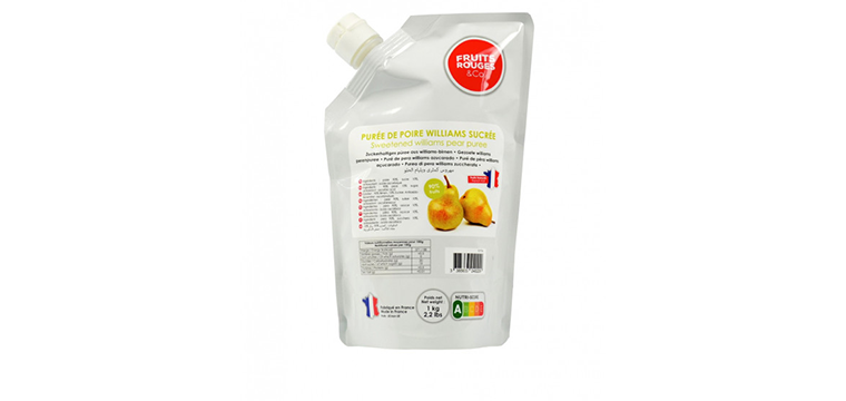 Purée de Poire Williams 1kg Fruits Rouges & Co