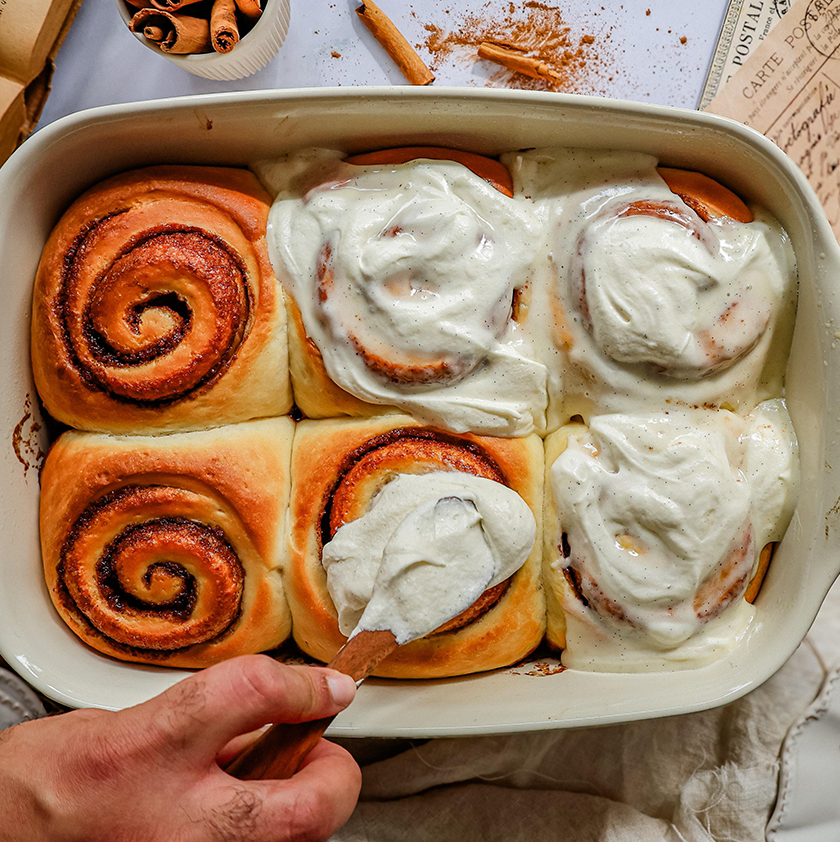 Cinnamon rolls recette